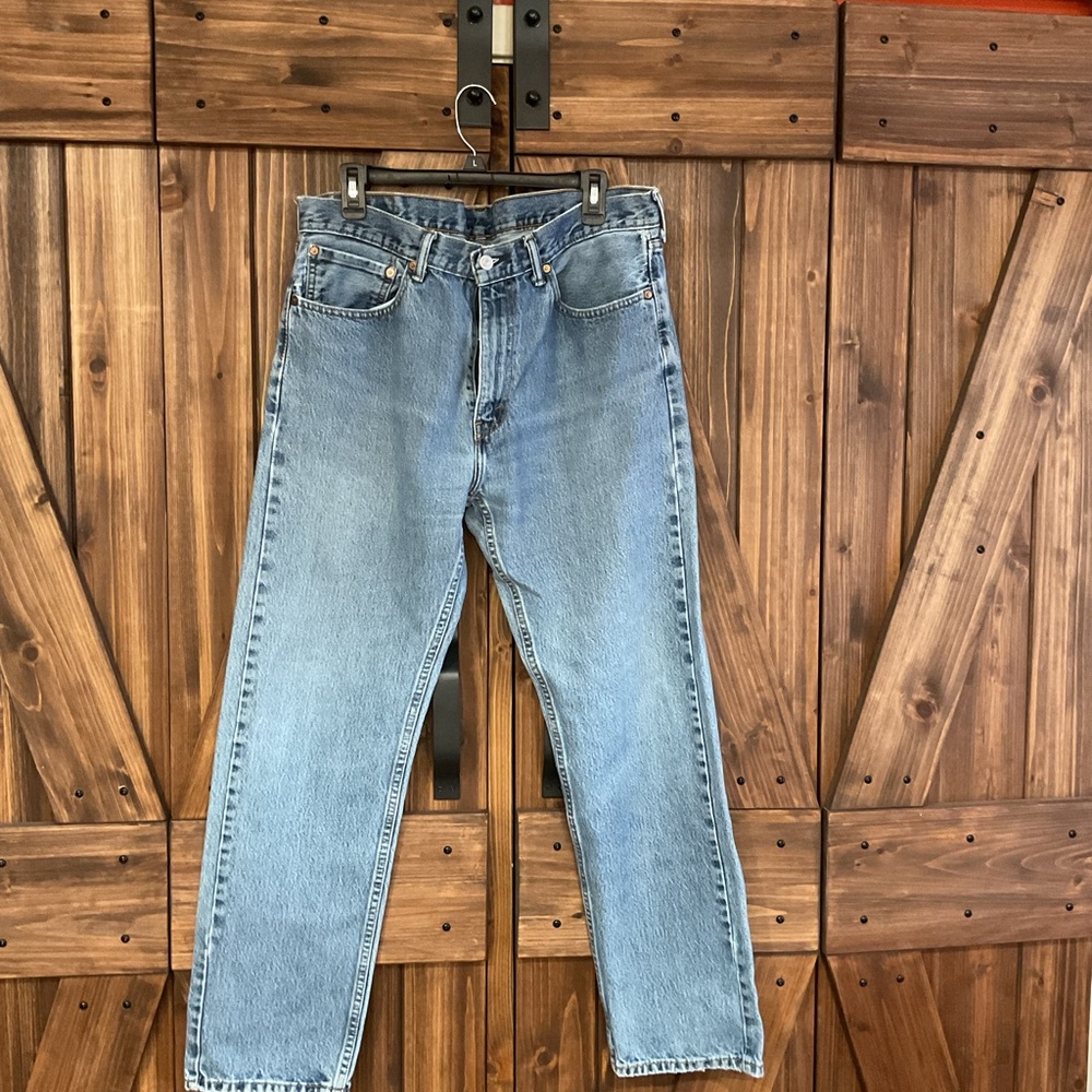 Levi's 505 Men's Straight Jeans in Light Blue